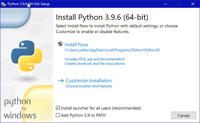 Downloading & Installing Python